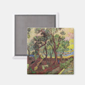 Saint Paul Hospital en Garden van Vincent van Gogh Magneet (Voorkant / Achterkant)