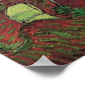 Saint Paul Hospital en Garden van Vincent van Gogh Poster (Hoek)