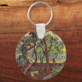 Saint Paul Hospital en Garden van Vincent van Gogh Sleutelhanger (Voorkant)