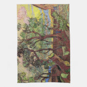 Saint Paul Hospital en Garden van Vincent van Gogh Theedoek (Verticaal)