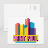 Saint Paul in design Briefkaart (Voorkant / Achterkant)