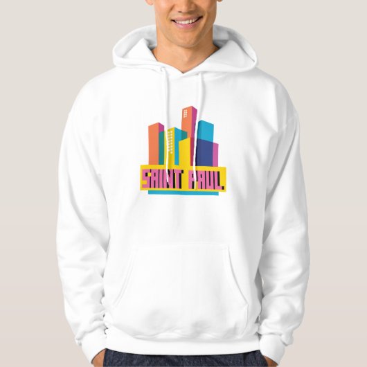 Saint Paul in design Hoodie (Voorkant)