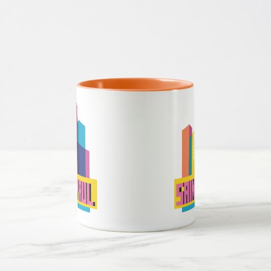 Saint Paul in design Mok (Midden)