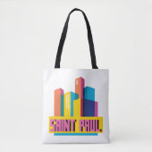 Saint Paul in design Tote Bag (Voorkant)