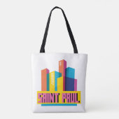 Saint Paul in design Tote Bag (Achterkant)