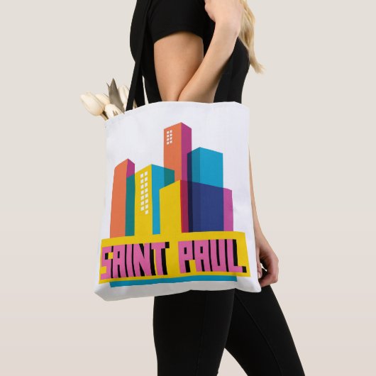 Saint Paul in design Tote Bag (Dichtbij)