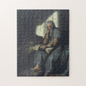 Saint Paul in Prison by Rembrandt Legpuzzel (Verticaal)
