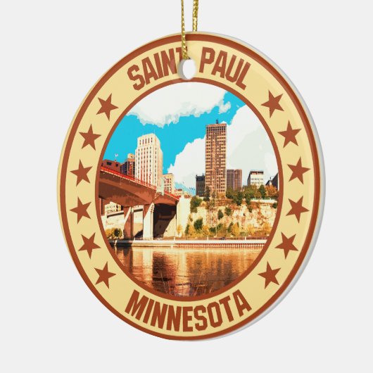 Saint Paul Keramisch Ornament (Links)