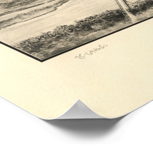 Saint Paul Minnesota 1906 Antiek Panorama Poster (Hoek)