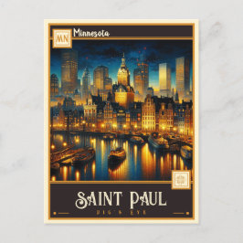 Saint Paul, Minnesota |  Briefkaart