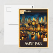 Saint Paul, Minnesota |  Briefkaart (Voorkant / Achterkant)