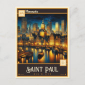 Saint Paul, Minnesota |  Briefkaart (Voorkant)