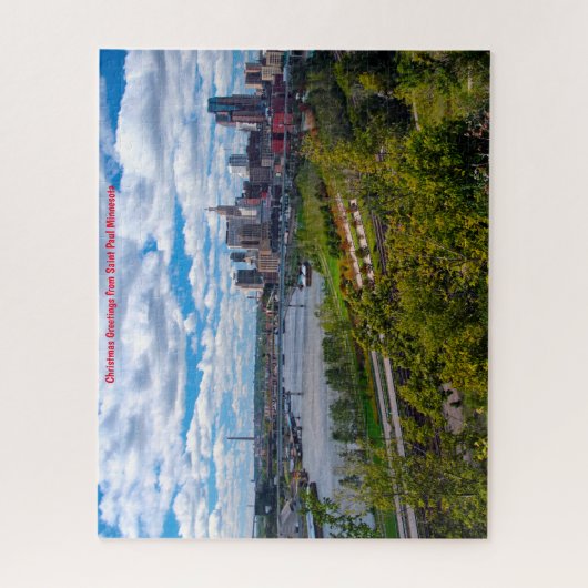Saint Paul Minnesota. Jigzaag Puzzle Legpuzzel (Verticaal)
