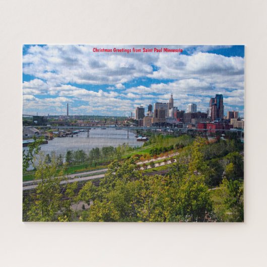 Saint Paul Minnesota. Jigzaag Puzzle Legpuzzel (Horizontaal)