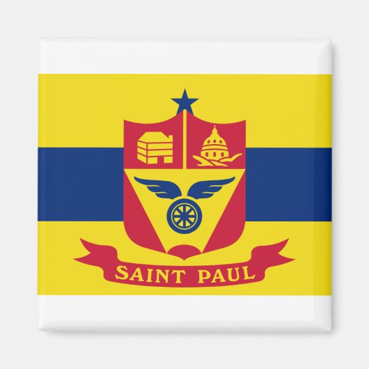 Saint Paul Minnesota Magneet (Voorkant)