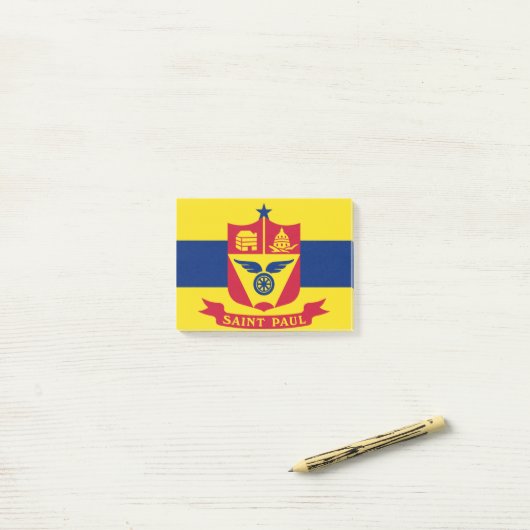 Saint Paul Minnesota Post-it® Notes (Op bureau)