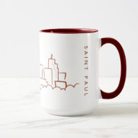 Saint Paul, Minnesota Skyline