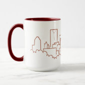 Saint Paul, Minnesota Skyline Mok (Links)