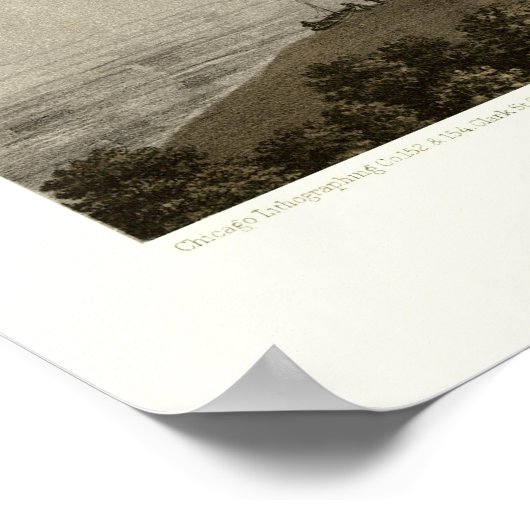 Saint Paul, MN Panoramic Map - 1867 Poster (Hoek)