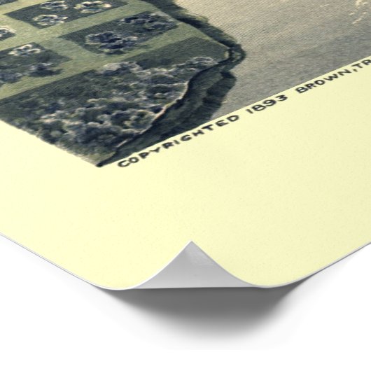 Saint Paul, MN Panoramic Map - 1893 Poster (Hoek)