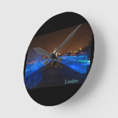 Saint Paul Night Wall Clock Ronde Klok (Hoek)
