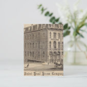 Saint Paul Press Company Briefkaart (Staand voorkant)