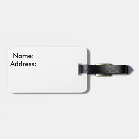 Saint Pauls Cathedral Londen. Bagagelabel (Achterkant horizontaal)