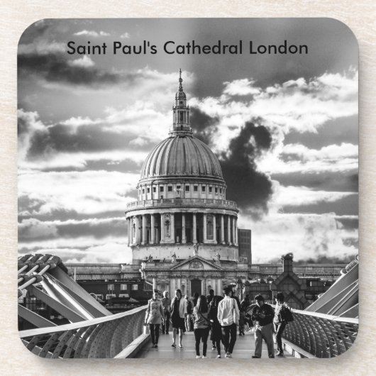 Saint Pauls Cathedral Londen. Drankjes Onderzetter (Voorkant)