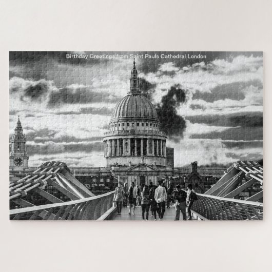 Saint Pauls Cathedral Londen Jigzaag Puzzle Legpuzzel (Horizontaal)