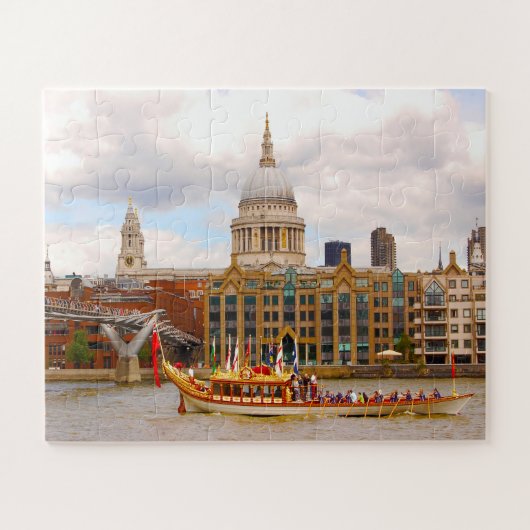 Saint Paul's Cathedral Londen. Legpuzzel (Horizontaal)