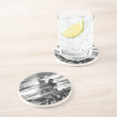 Saint Paul's Cathedral Londen. Zandsteen Onderzetter (Zijkant)