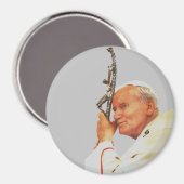 Saint Paus Johannes Paulus II Magneet (Voorkant / Achterkant)