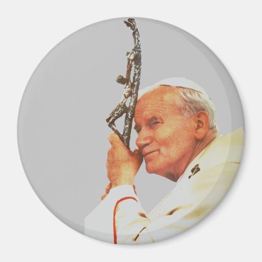 Saint Paus Johannes Paulus II Magneet (Voorkant)