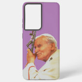 Saint Paus Johannes Paulus II Samsung Galaxy Hoesje (Achterkant)