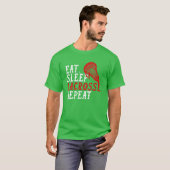 SAINT PET TRICKS Funny St Patrick's Day Irish Hock T-shirt (Voorkant volledig)