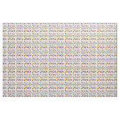 Saint Pete Beach, Florida. Kleurig tekstpatroon Stof (Yard (91,4 cm))