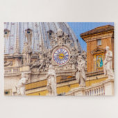 Saint Peter Basilica, detail, Rome, Italië Legpuzzel (Horizontaal)