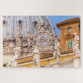Saint Peter Basilica, detail, Rome, Italië Legpuzzel