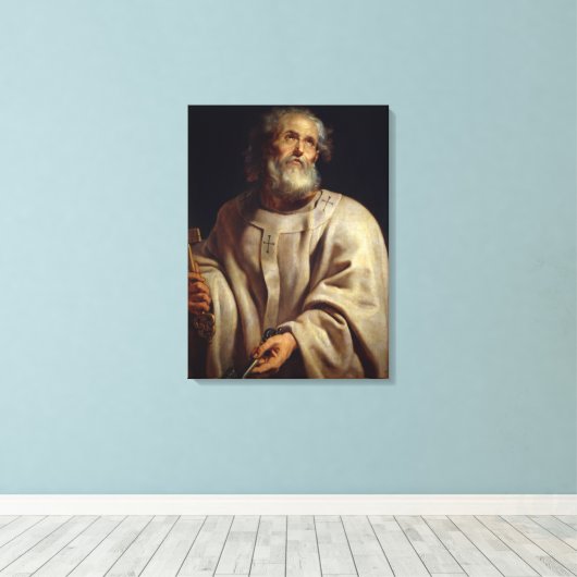 Saint Peter Canvas Afdruk (Insitu (Houten vloer))