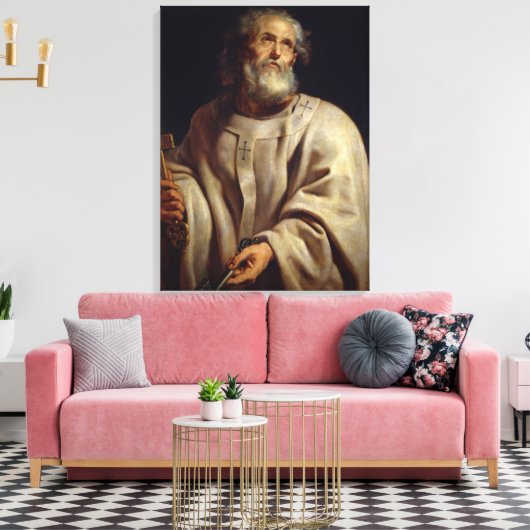 Saint Peter Canvas Afdruk (Insitu (Woonkamer))