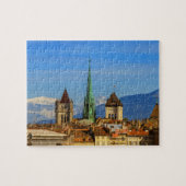 Saint Peter cathedral, Genève, Zwitserland Legpuzzel (Horizontaal)