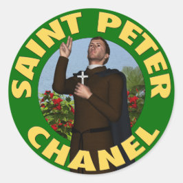 Saint Peter Chanel Ronde Sticker