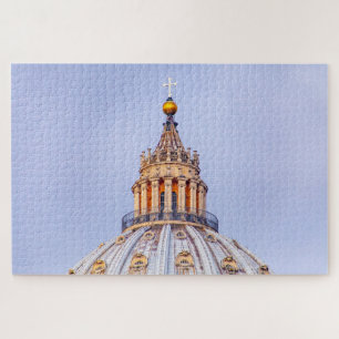 Saint Peter dome, Vaticaanstad, Rome, Italië Legpuzzel