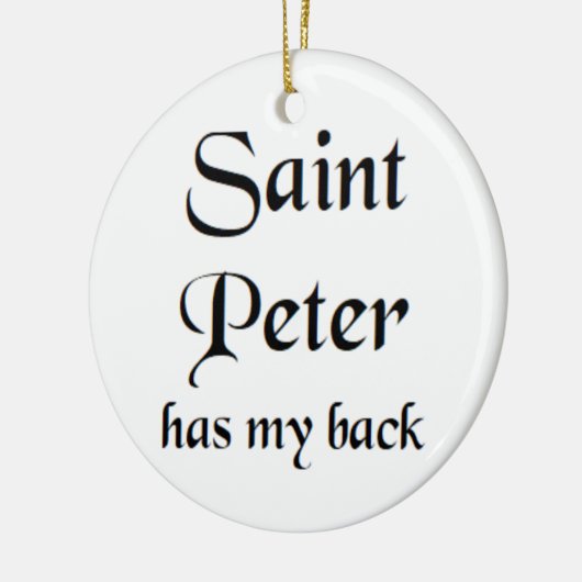 saint peter keramisch ornament (Links)