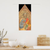 Saint Peter, Martino di Bartolomeo Fine Art Poster (Keuken)