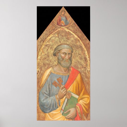 Saint Peter, Martino di Bartolomeo Fine Art Poster (Voorkant)