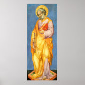 Saint Peter - Michele Giambono Fine Art Poster (Voorkant)