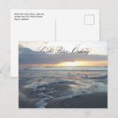 Saint Peter-Ording, Beach, North Zee, Duitsland Briefkaart (Voorkant / Achterkant)