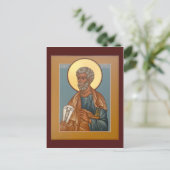 Saint Peter Prayer Card Briefkaart (Staand voorkant)