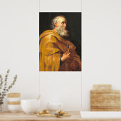 Saint Peter - School of Rubens Fine Art Poster (Keuken)